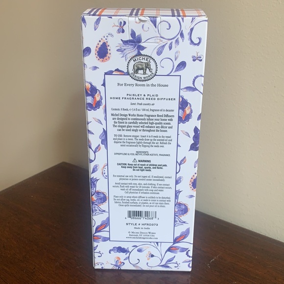 New in Box Michel Design Works Reed Diffuser - Picture 3 of 5
